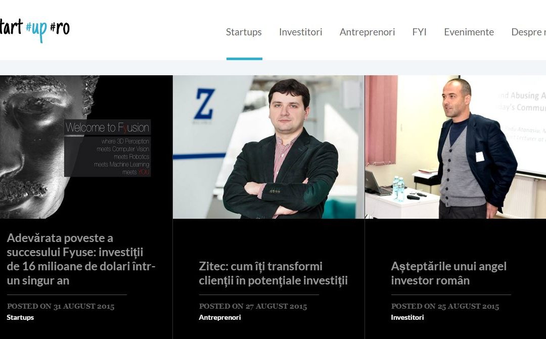 Start-up.ro – a new editorial project on the Romanian technology market