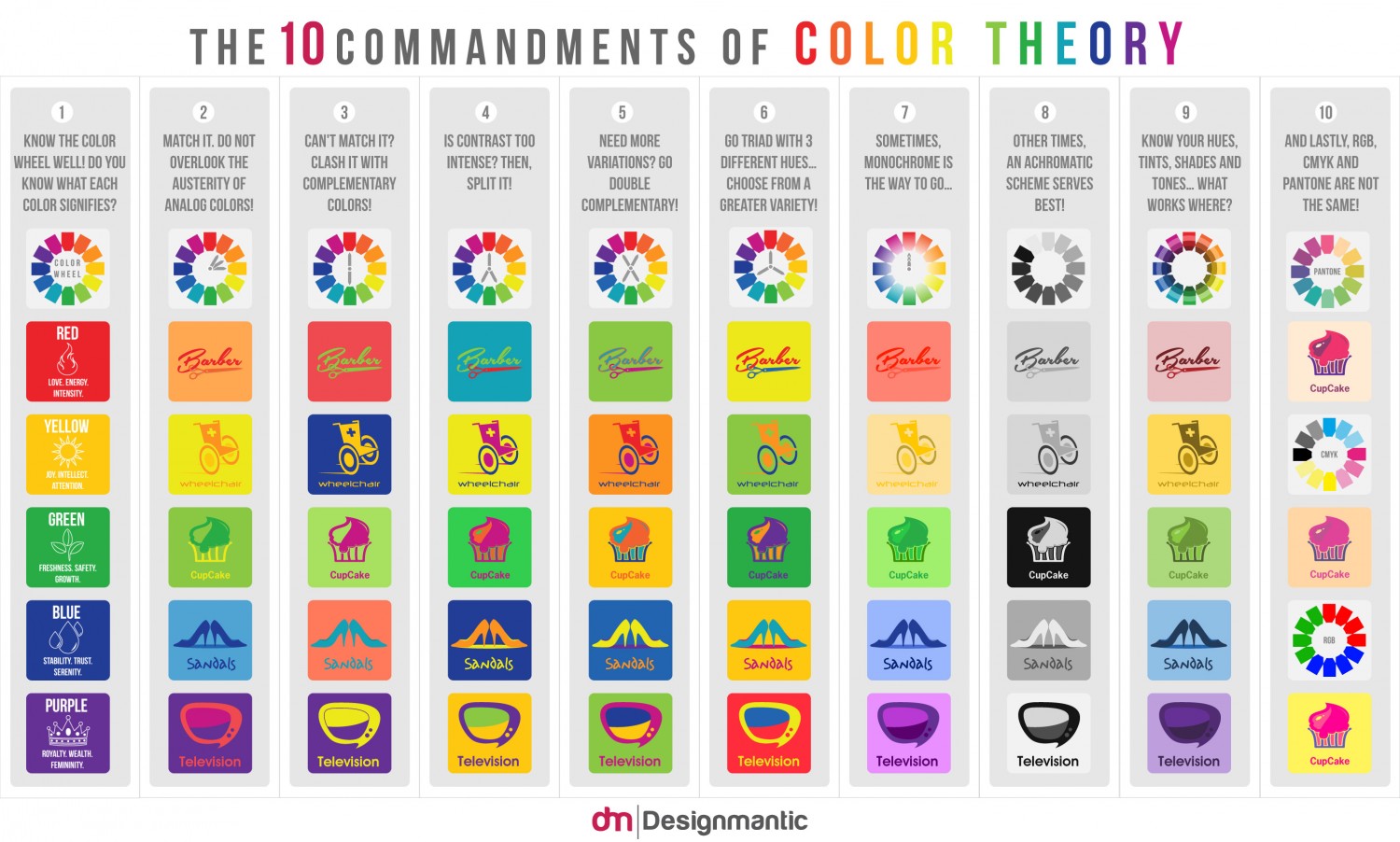 Rules On Color Theory Ceriza 3651