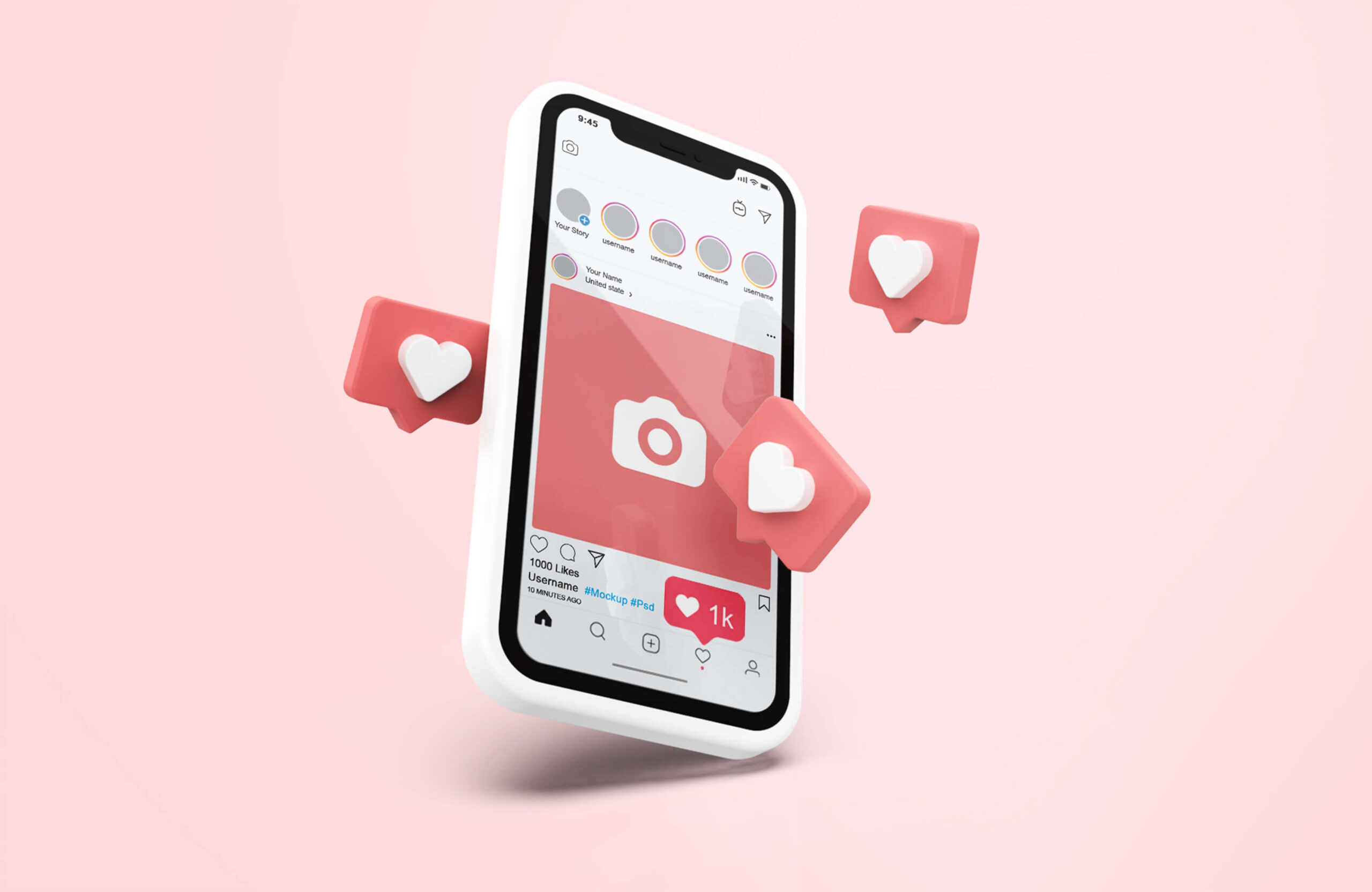 Top 10 insta stories templates from Canva – Valentines Day edition